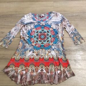 Cover Charge Tunic Top Size S